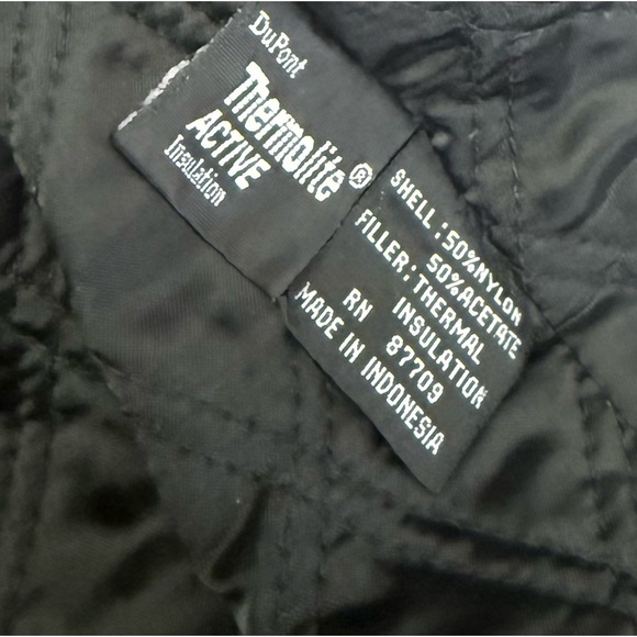 Vintage 90s Leather Limited Belted Jacket - Picture 6 of 7